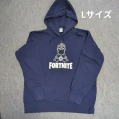 FORTNITE フォートナイト フード付きネイビーパーカー Lのサムネイル