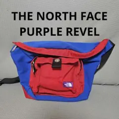 THE NORTH FACE パープルレーベル ウエストポーチ 赤 青