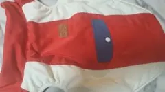 PEANUTSスヌーピー 犬用コート 赤と白!!新品!!タグ付き!!М!