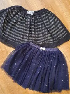 グローバルワーク チュールスカート&キュロット 2点 XL 110～120