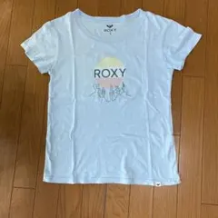 超可愛い！ROXY Tシャツ ライトブルー Sサイズ