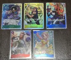 ワンピース 神の島の冒険 ロロノア・ゾロ サボ レベッカ SR まとめ売り