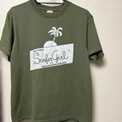 Surfer Girl Tシャツ カーキ M最終価格‼️のサムネイル