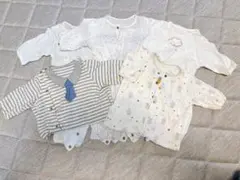 赤ちゃんの城　ベビー服 ロンパース 5点セット
