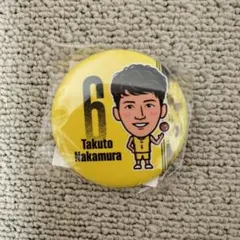 群馬クレインサンダーズ #6 中村拓人 缶バッジ - メルカリ
