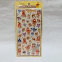 くまのプーさん ボンボンドロップシール