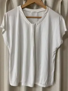 GLACIER Honeys ハニーズ　ホワイト 半袖シャツ Lサイズ