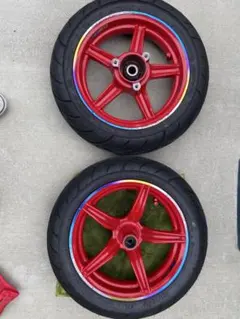 nsr50 ホイール前後セット リア6本スポーク フロント3本スポーク