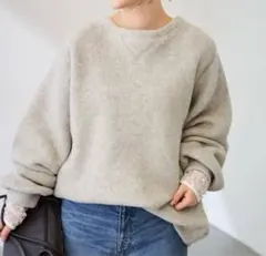 SEEALL/シーオール】OVERSIZED ARMOR SWEAT - メルカリ