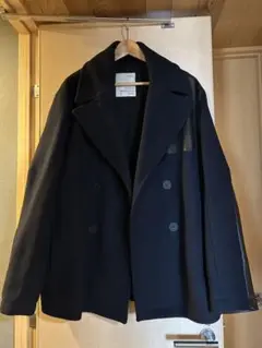 ZARA STUDIO NICHOLSON リアルレザー切替 Pコート