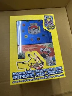 【完全新品未開封】横浜記念デッキ ピカチュウ ポケモンワールドチャンピオンシップス2023横浜 記念デッキ