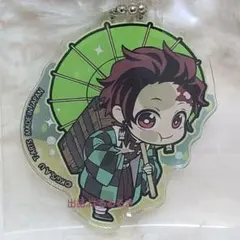 鬼滅の刃 ぴた！でふぉめ 和傘 アクリル キーホルダー 竈門 炭治郎