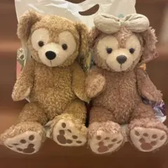 ダッフィー＆シェリーメイ　ぬいぐるみ セット　新品