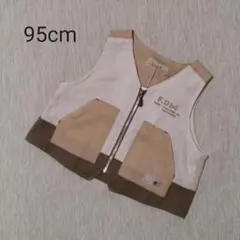 べべ レトロ ベスト 95cm 新品未使用