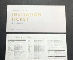 VT HOLDINGS 　株主優待券1冊分