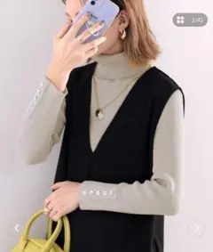 レディース トップス 長袖 セーター Classicalelf ハイネック