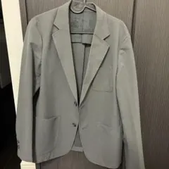 MUJI 紳士 撥水ストレッチジャケット チャコールグレー Sサイズ
