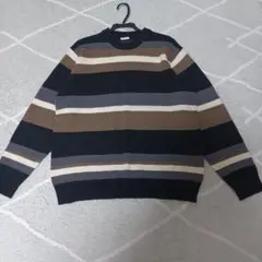 ストライプニット Lサイズ