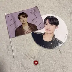 BTS ホソク Love yourself MAGICSHOP うちわ フラッグ