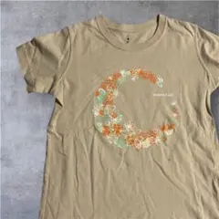 mont-bell 花柄 Tシャツ ベージュ　XSのサムネイル