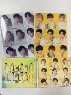 SnowMan CD HELLO HELLO 初回2枚セット+特典ファイル