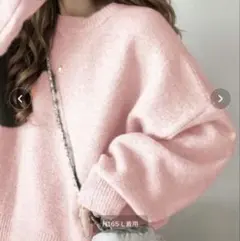 classicalelfコクーンシルエット ミックスカラー オーバーサイズ