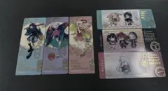 超かぐや姫！箔押しチケット風クリアカード コンプ ラウンドワン