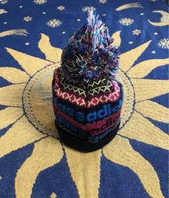 アディダスネオレーベル adidasNEOLABEL ニット帽 マルチカラー