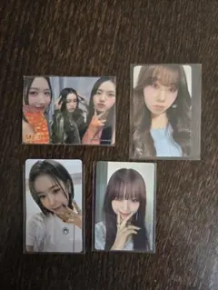 ME:I　カード　４枚セット売り