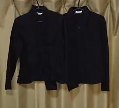 【最終価格】ブラックシャツブラウス2枚セット