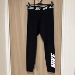 NIKE ナイキ 左側ビックロゴ　スパッツ、レギンス レディース S size