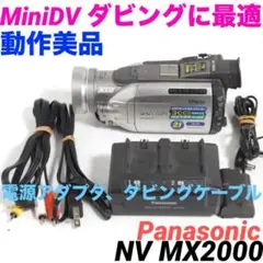NV DS9【再生OK】 Panasonic MiniDVビデオカメラ 0228 - メルカリ