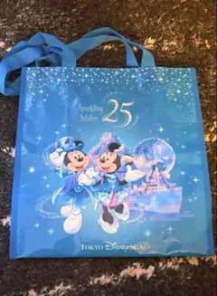 東京ディズニーシー 25周年 ショッピングバッグ XS