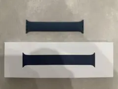 【Apple純正】AppleWatch 40mm用 ソロループ シリコンバンド紺