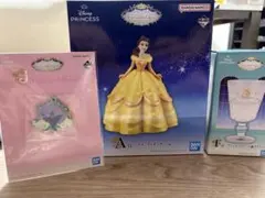 一番くじ ディズニー プリンセス A賞 F賞 J賞　3点セット