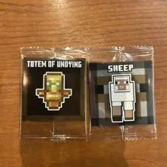 Minecraft トーテム・オブ・アンディング シープ ステッカーセット