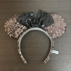 ディズニーカチューシャ　(茶×黒)