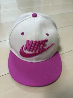 NIKE キャップ ホワイト×パープル