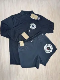 NIKE ランニングウェアセット ブラック