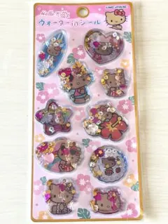 ⭐️【正規品】ウォーターインシール　キティ⭐️のサムネイル