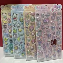サンリオ うるちゅる POP SEAL サンリオ キャラクターズ4枚セット