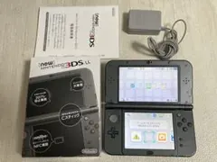 Newニンテンドー3DS LL メタリックブラック 箱あり