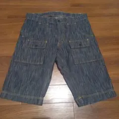 BLUE WAY GHOST LABEL　デニムブッシュハーフパンツのサムネイル