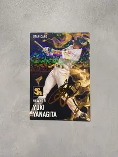 プロ野球チップス 2025 柳田悠岐 サイン入りカード