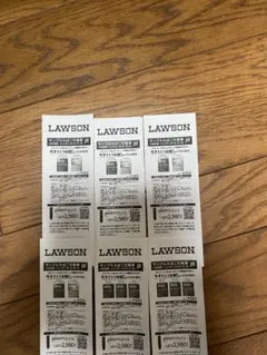 ローソン限定　エボ・プルーム用　たばこ無料引換券 6枚