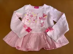 ミニーマウス チュニック ピンク 120cm
