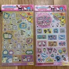 サンリオキャラクターズ キラキラシール 2枚セット