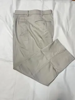 UNIQLO ベージュ ツータックチノパン ウエスト95cm 股下72㎝