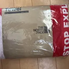 THE NORTH FACE レッド フェイスタオル