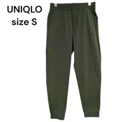 未使用 UNIQLO ウルトラストレッチアクティブジョガーパンツ S グリーン